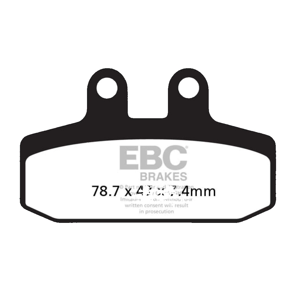 EBC Motorcycle Brake Pads DMX Front Left Gilera ER 500 1987