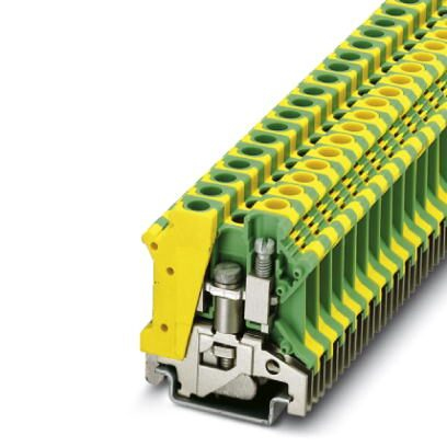 Phoenix Contact Klemmenblok 6mm² ge/gn, Kabels + Stekkers, Groen, Geel