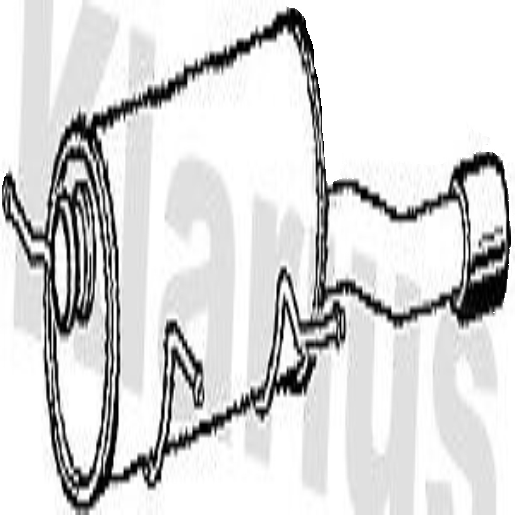 Klarius PG743E Exhaust Rear Box 307 CC 1.6 03-06