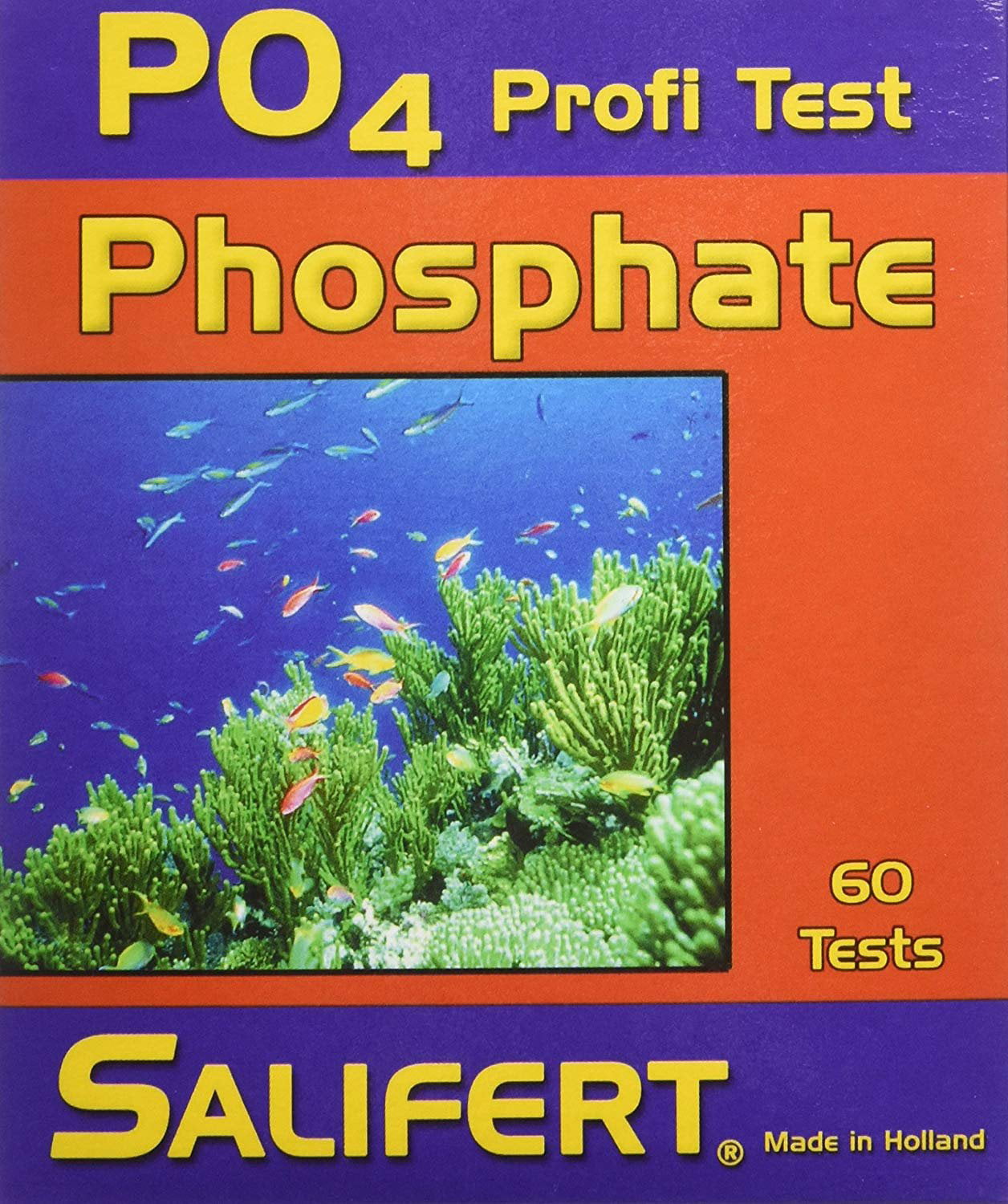 SALIFERT PHOSPHATE PO4 Profi TEST KIT Marine Reef FISH TANK Testing Aquarium