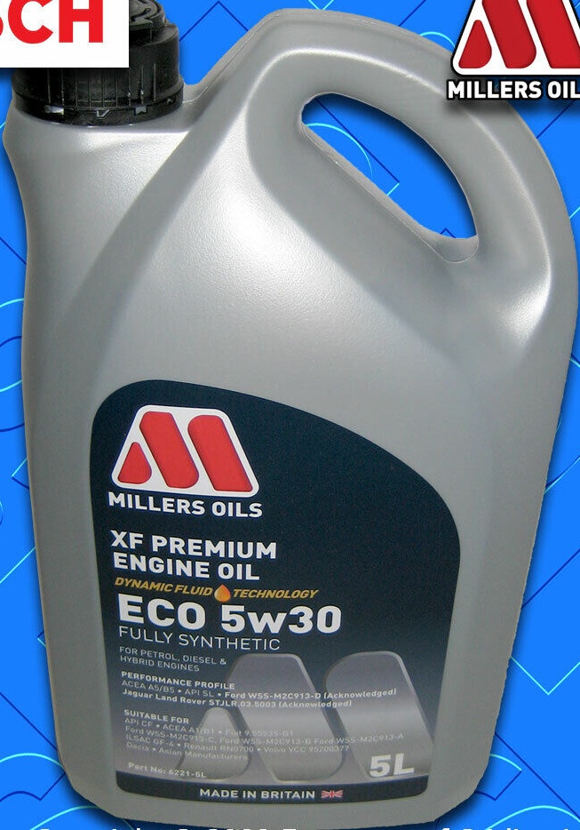 SERVICE KIT for RENAULT MEGANE II 1.4 16V OIL FILTER+5L 5w30 ECO OIL (2002-2009)