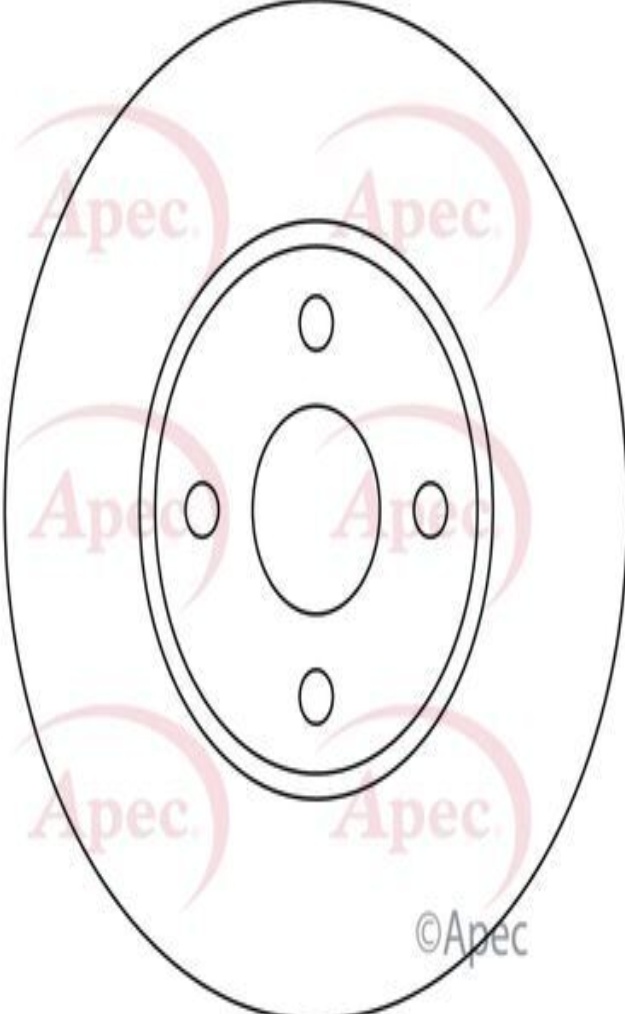 Apec Brake Disc Front Single 4351213020 4351213021 4351213022 DSK2222