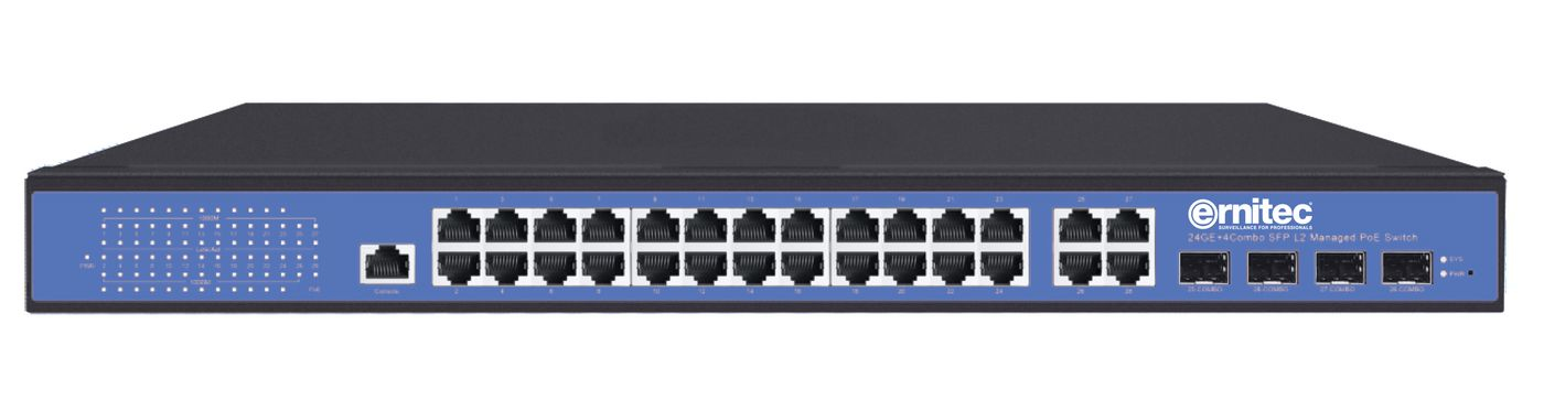 Ernitec ELECTRA-248/4 network switch Managed Gigabit Ethernet (10/100/