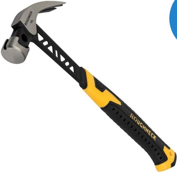 B&Q - 11-005 Gorilla V-Series Claw Hammer 454G (16Oz) Rou11005 - Image 4