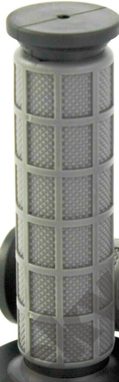NEW DUAL COMPOUND MOTOCROSS DIRTBIKE MX OFF ROAD ENDURO HANDLEBAR GRIPS GREY