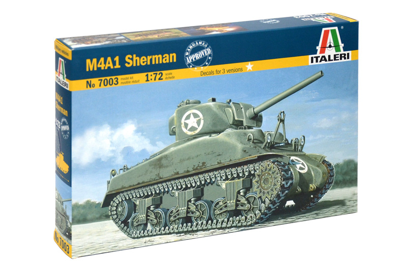 Italeri 7003 - 1/72 M4 Sherman - New - Image 4