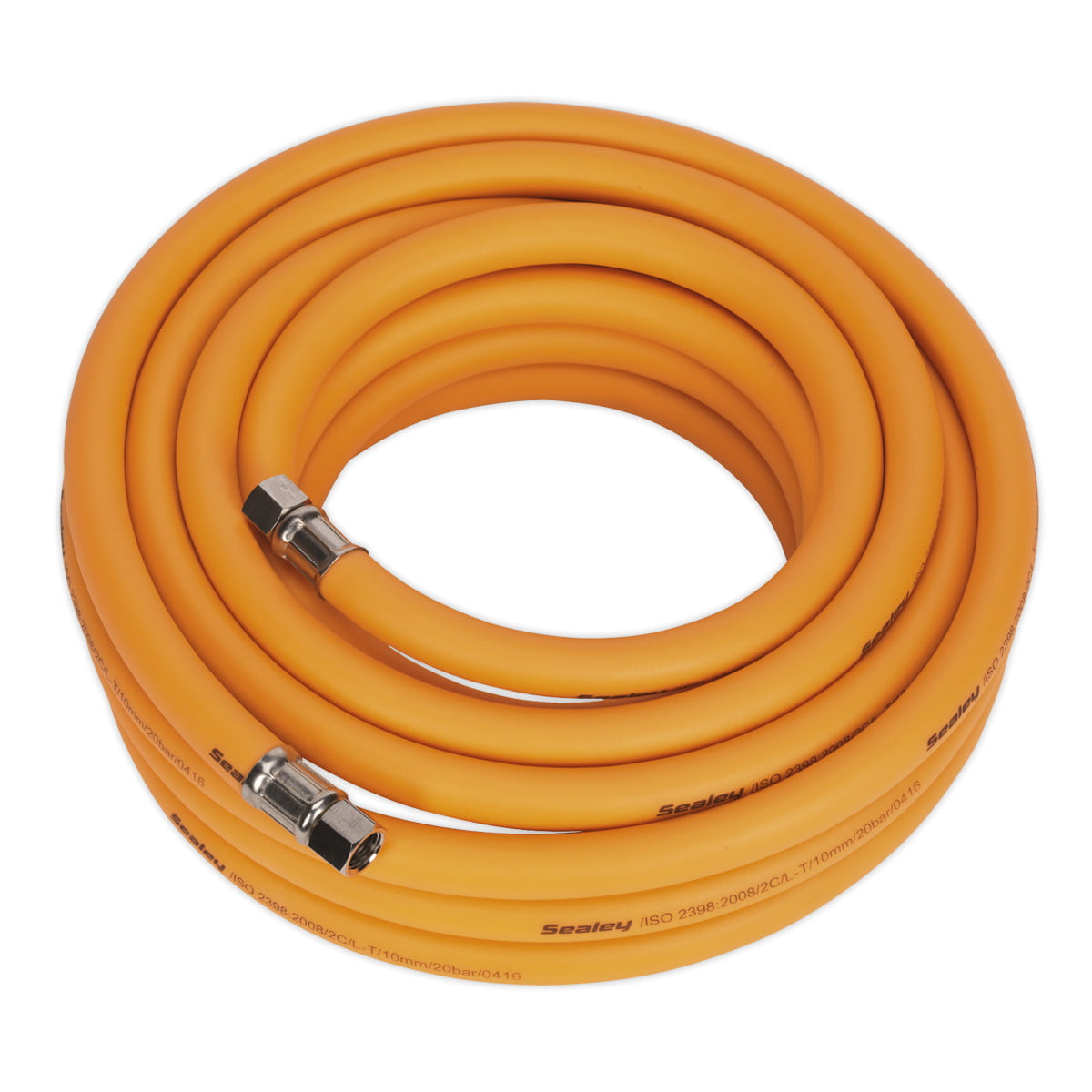 Sealey Hybrid Hi Vis Air Line Hose 10mm 10m