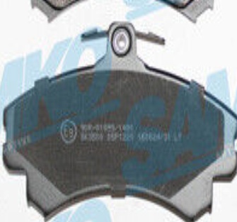 SAMKO 5SP1221 Brake Pad Set, disc brake for MITSUBISHI,SMART