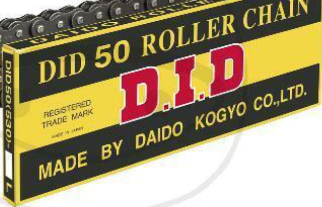 Free Shipping DID 530 Chain With 112 Links Black For Motorcycle Parts