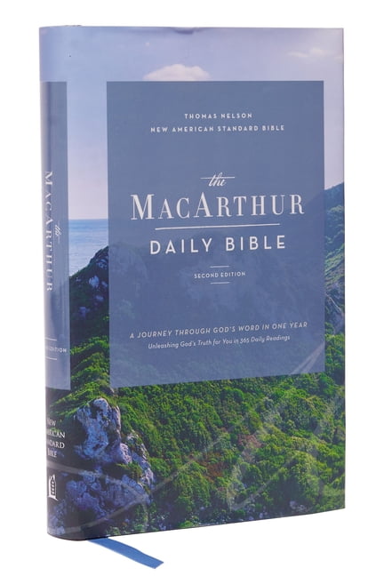 NASB, MacArthur Daily Bible, 2nd Edition, Hardcover, 1995 Tex... - 9780785257639