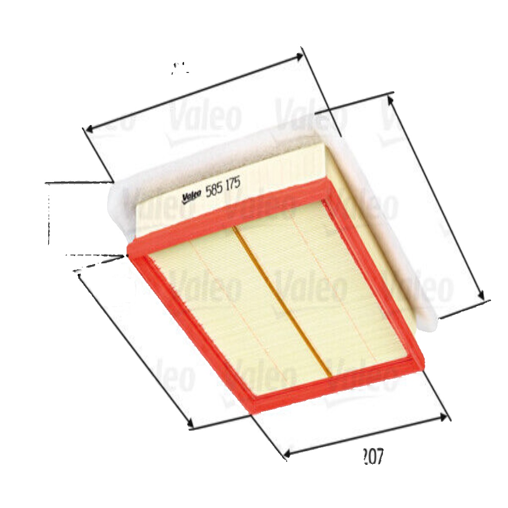 Fits VALEO 585175 AIR FILTER - PANEL TYPE  ⭐UK Stock⭐