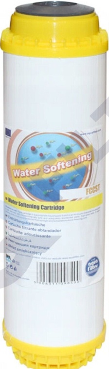 3pk Aquafilter 10"" FCCST Water Filter Softener Softening Cartridge