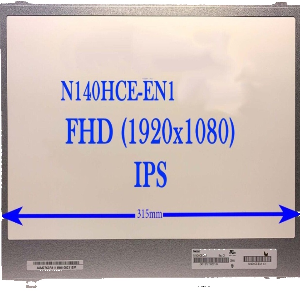 INNOLUX N140HCE-EN1 REV C4 COMPATIBLE LAPTOP SCREEN 14.0"" 30 PIN FHD MATTE