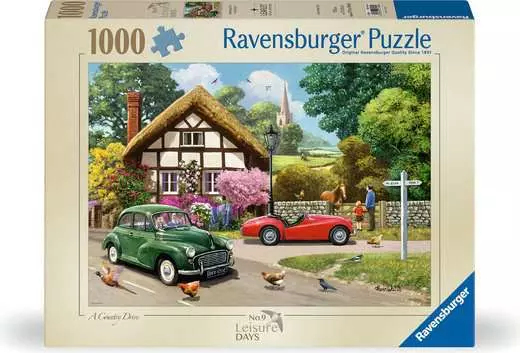 Ravensburger Adult Puzzles Leisure Day's No.9 A Country Drive - Ages 12+ - Image 6