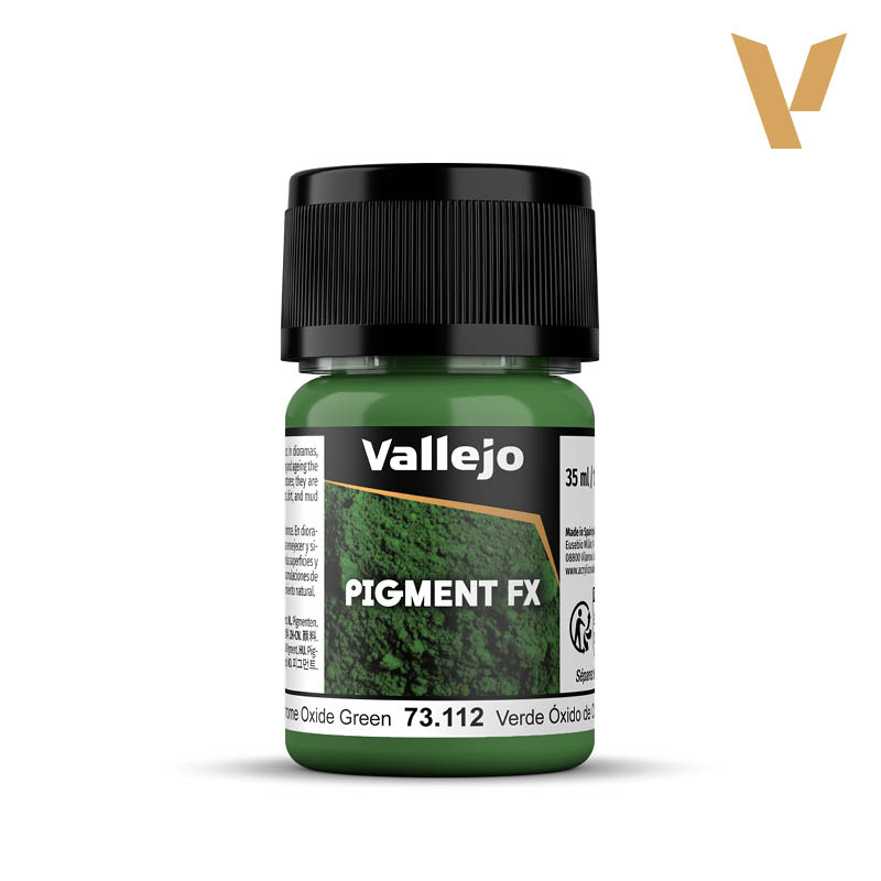 Vallejo Pigments 73.112 - Chrome Oxide Green, 30 Ml