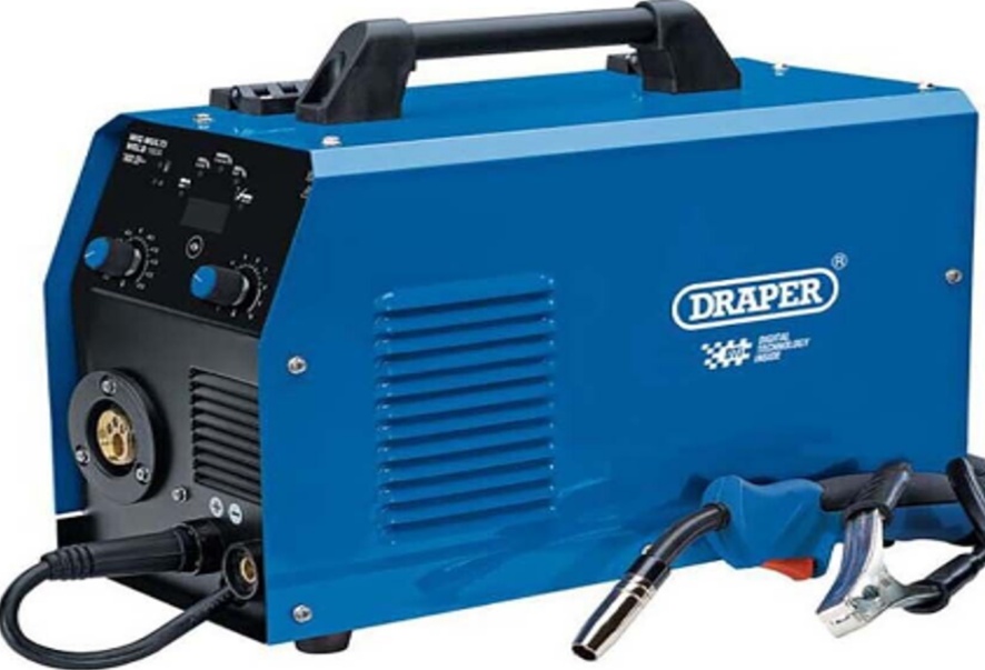 Draper 70047 MW160A 240V 160A Gas/Gasless DTi MIG Inverter Multi-Welder