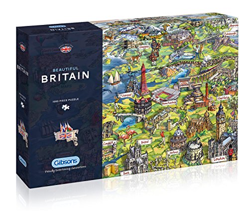 Beautiful Britain 1000pc Jigsaw