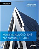Mastering AutoCAD 2018 and AutoCAD LT 2018 Omura Paperback Sybex 9781119386797
