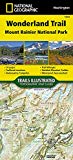 Wonderland Trail Map  Trails illustrated map  National Geographic