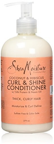 Shea Moisture Sheamoisture Coconut & Hibiscus Curl & Shine Conditioner 384 Ml