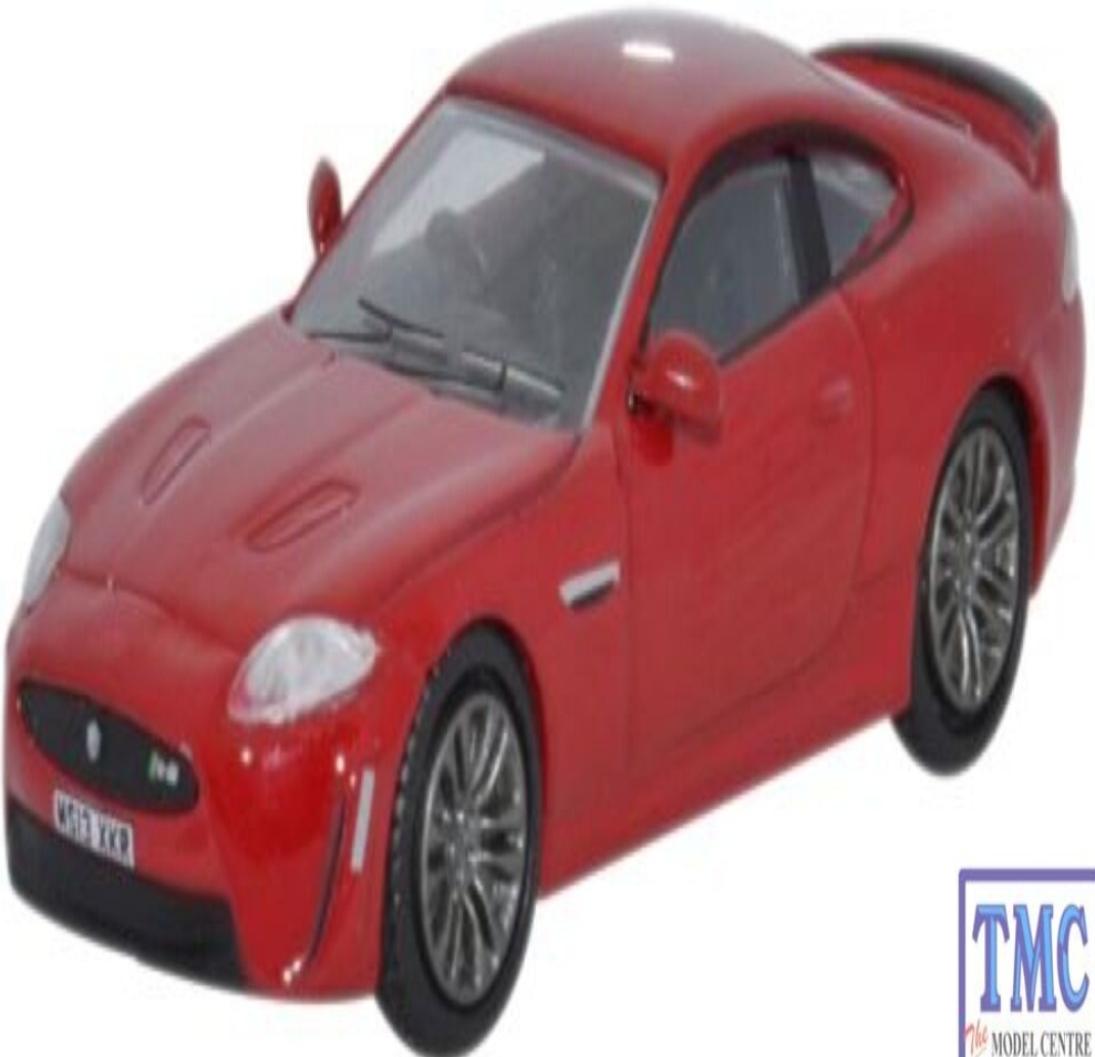76XKR002 Oxford Diecast Jaguar XKRS Italian Racing Red 1/76 Scale OO Gauge