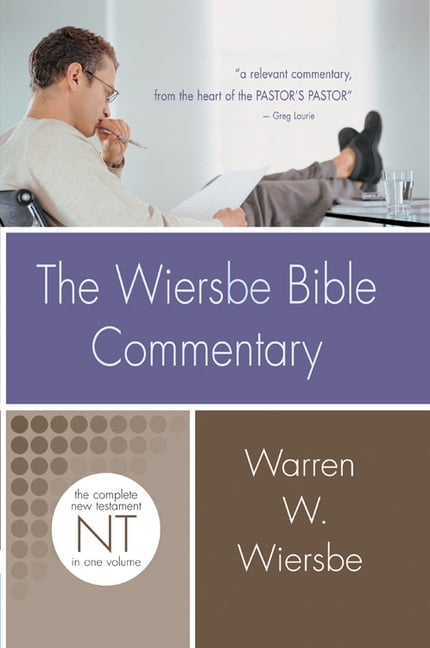 Wiersbe Bible Commentary New Testament by Warren Wiersbe - 9780781445399