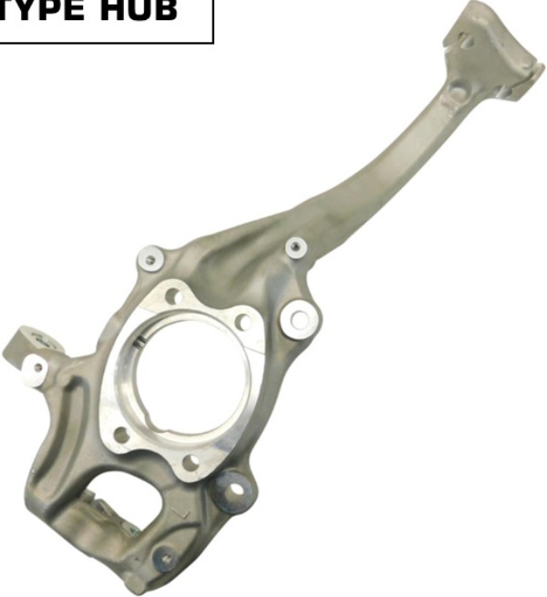 NEW AUDI A4 B8/A5 8T PASSENGER FRONT LEFT WHEEL HUB STEERING KNUCKLE (M12) 08-09