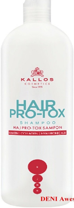 KALLOS PROTOX Pro-tox Keratin Shampoo for dry,damaged hair -1000ml