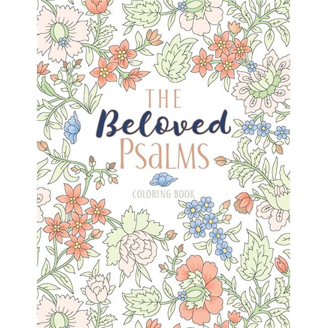 Papermate 18Ct Black Pens Broadstreet Publishing Group 264447 The Beloved Psalms Coloring Book