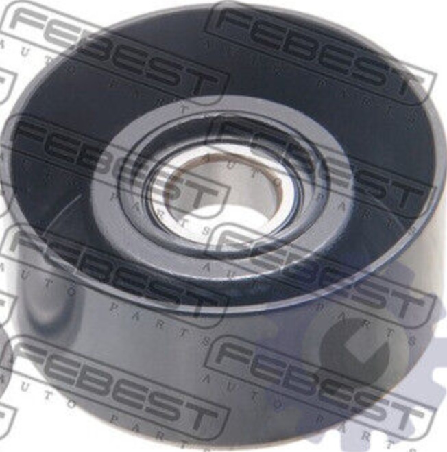 FEBEST 0287-R51MD Tensioner Pulley, V-ribbed belt for NISSAN