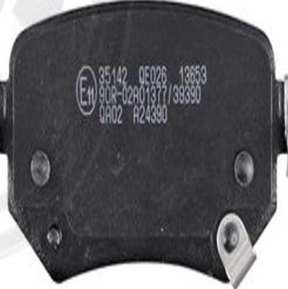 A.B.S. 35142 Brake Pad Set, disc brake for MAZDA