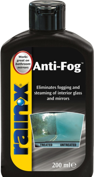 RainX RAIN REPELLENT + ANTI FOG Mist Interior Exterior Windscreen Treatment + CL