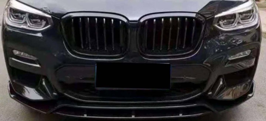 BMW X3 G01 X4 G02 Front Lip Spoiler Splitter Gloss 2018-2021