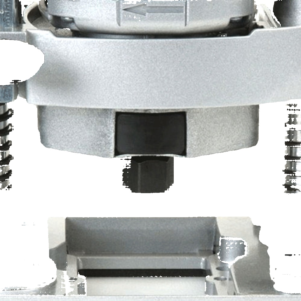 Trend T4EK - 850W 1/4"" Variable Speed Plunge Router PLUS Fine Height Adjuster