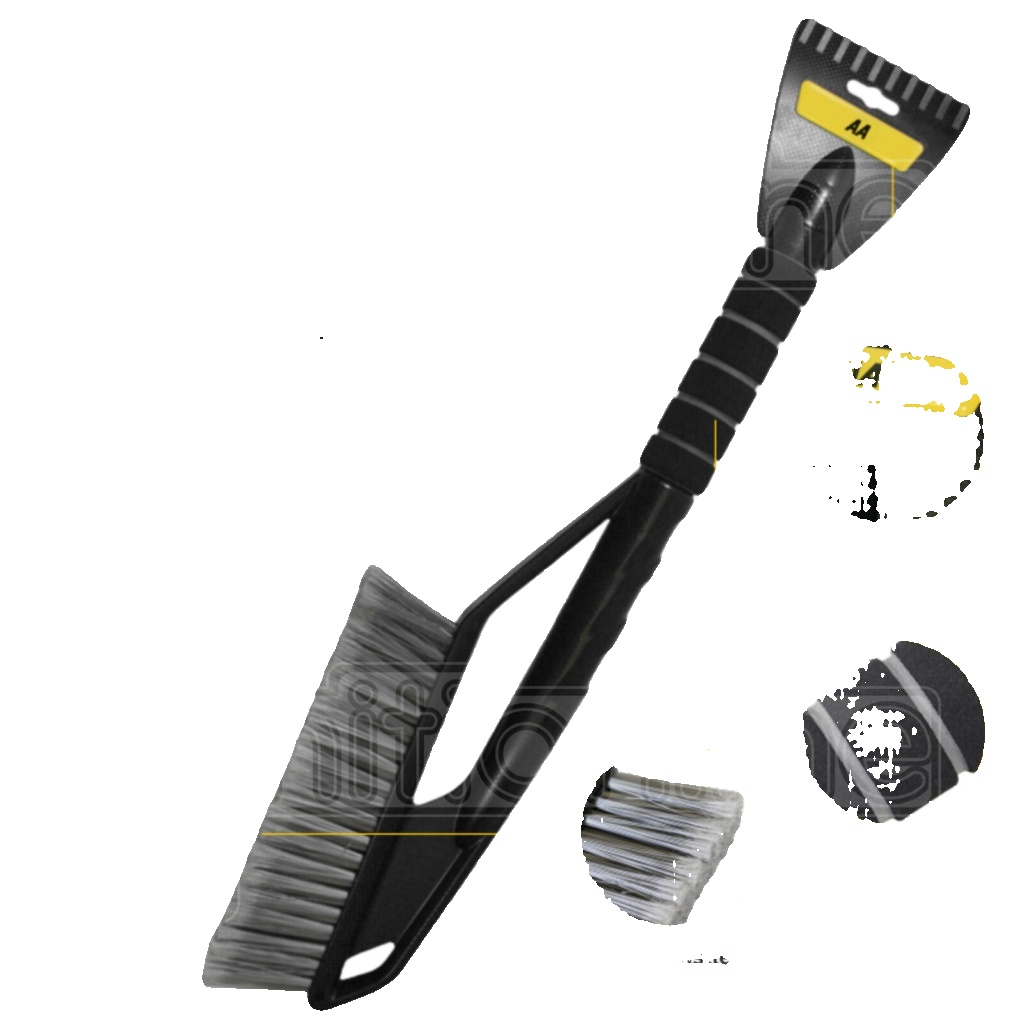 AA Heavy Duty Car Van Soft Grip Ice Scraper & Snow Brush Windscreen Frost Winter