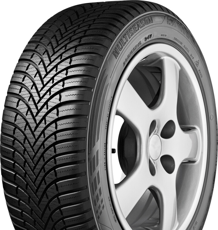1x 195/55/15 Firestone Tyre All Season 195 55 15 89V MULTISEASON GEN2 CB 71dB