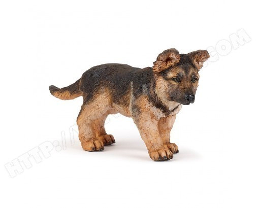 Papo 54039 German Shepherd Puppy 7 Cm Farm Animals