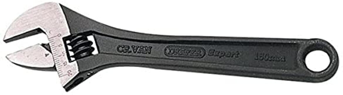 Draper 52679 Crescent-Type Adjustable Wrench with Phosphate Finish 150mm 24mm