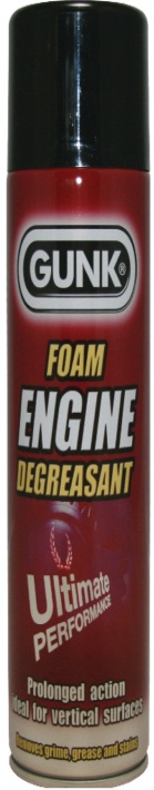 Gunk Engine Degreasant Foam Aerosol Engine Parts Cleaner Grease Remover 500mL