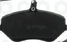 Brake pads Front Axle 16829 FEBI BILSTEIN for PEUGEOT CITROËN