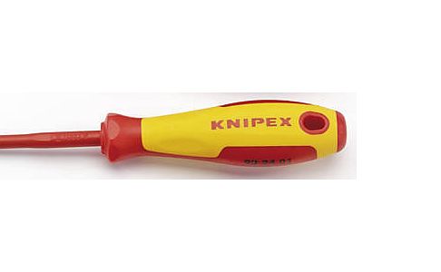 Knipex 98 25 01 VDE Insulated Pozi Pozidriv Screwdriver PZ 1 PZ1