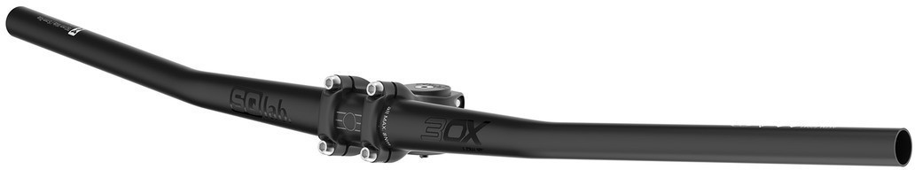 SQlab 30X MTB Handlebar - 31.8mm CD, 780mm W, 720mm max SW, 15mm Rise, 16 Deg