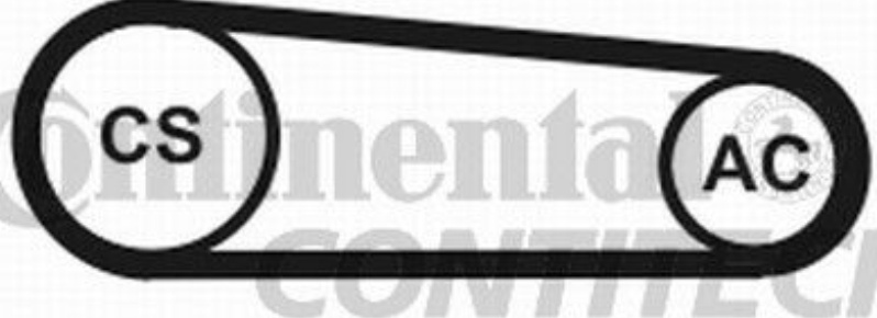 Original CONTINENTAL CTAM V-Belt 5PK1413