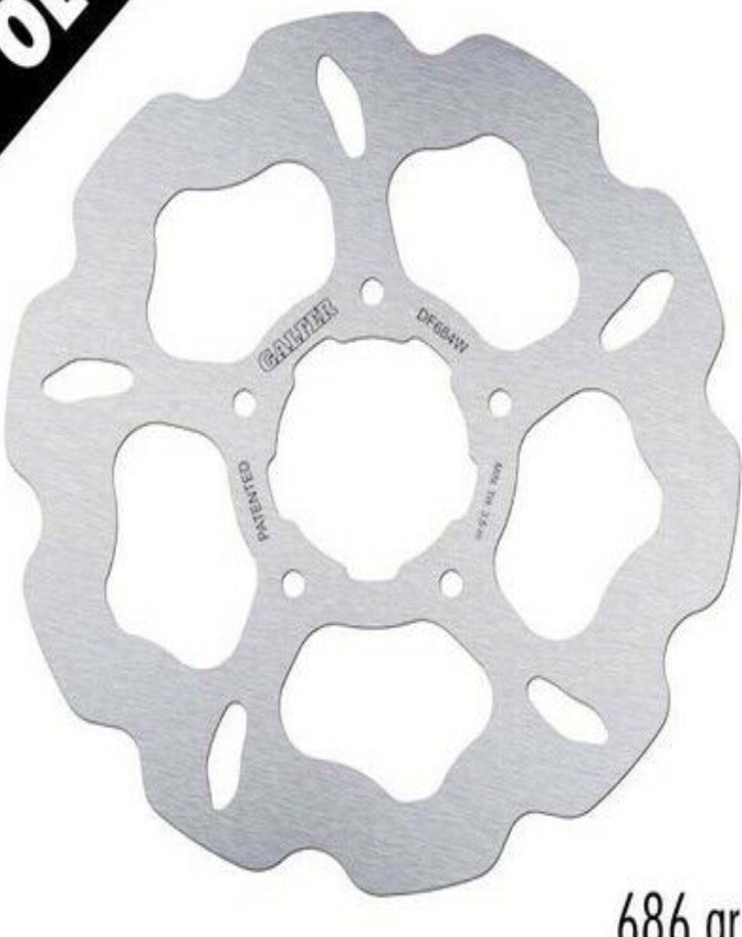 Galfer Rear Brake Disc WAVE FIXED 219,5x4mm RIEJU RS-2 MATRIX 2003>2005
