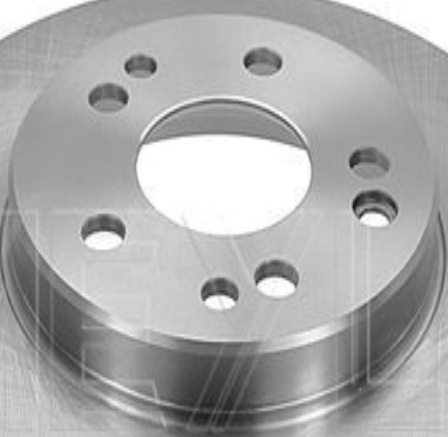 Original MEYLE Brake Disc 015 521 0033 for Mercedes-Benz
