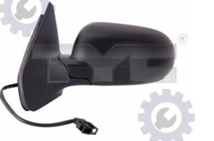 Left TYC 337-0016 Outside Mirror for VW