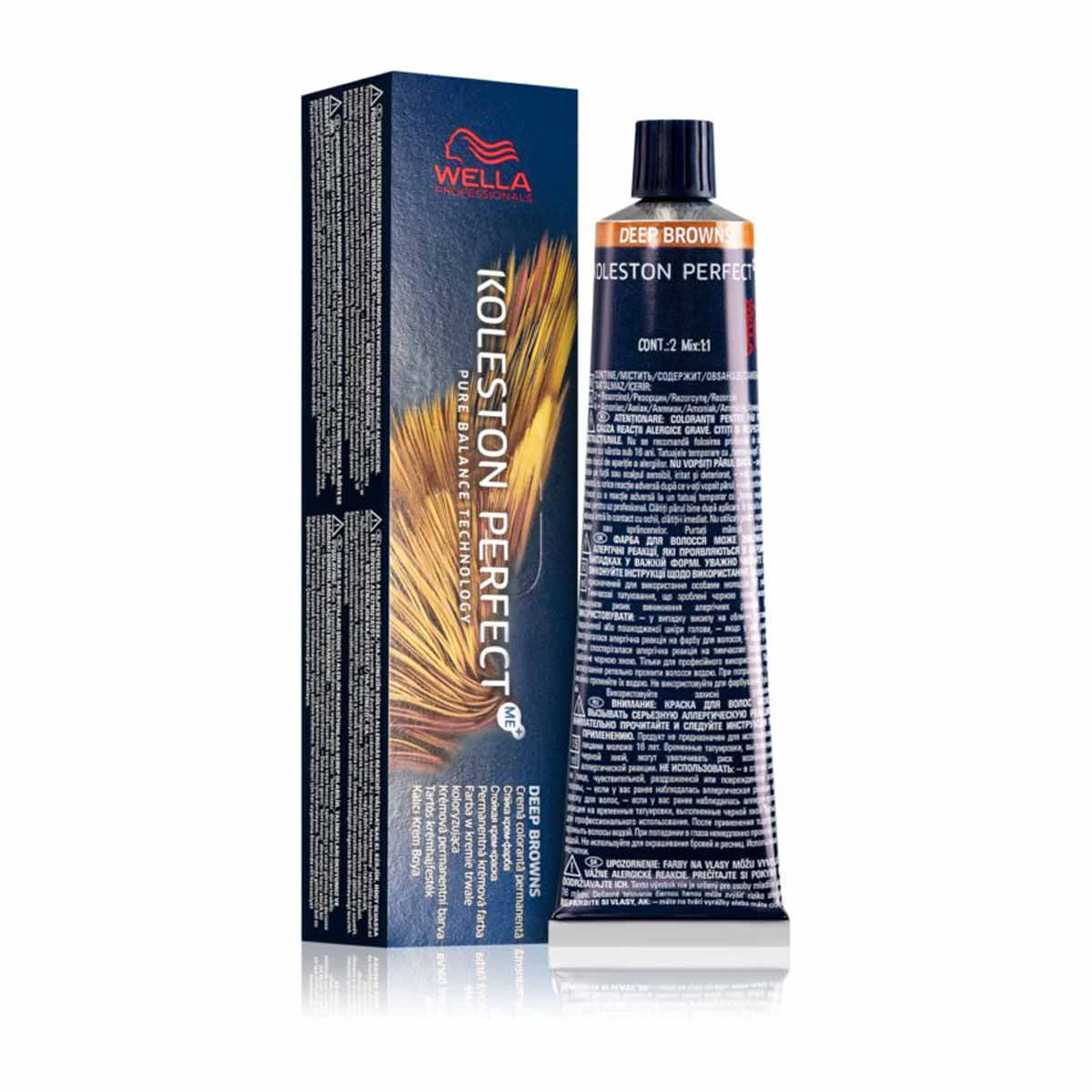 Wella KP  DEEP BROWNS 6/71 60ml Dark Blonde Brown Ash