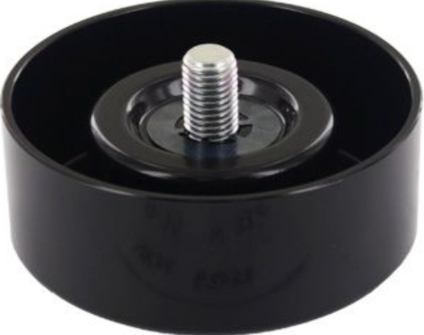 Upper SKF-OE VKM 62056 Deflection/Guide Pulley, V-ribbed belt for NISSAN