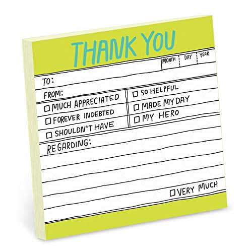Hand-Lettered Thank You Sticky Notes (Other printed item) - Image 2