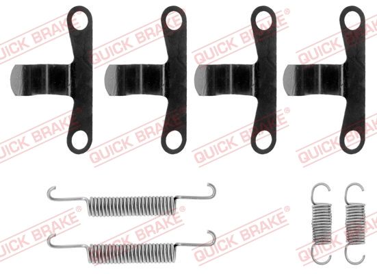 ACCESSORY KIT PARKING BRAKE SHOES 105-0594 FOR VOLVO 740/Break/Kombi/Rural 2.0L